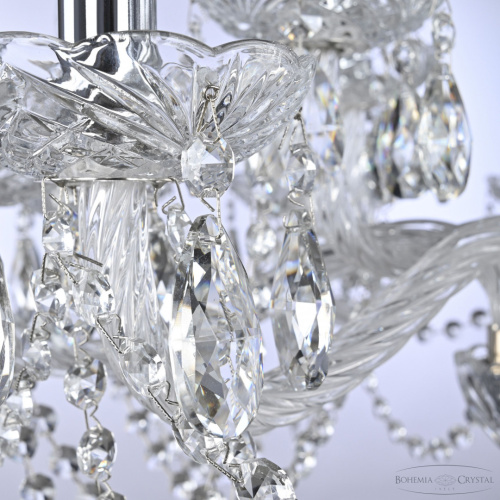 Люстра хрустальная 119/10+5/240 Ni Bohemia Ivele Crystal (Богемия Ивеле Кристалл) фото 3