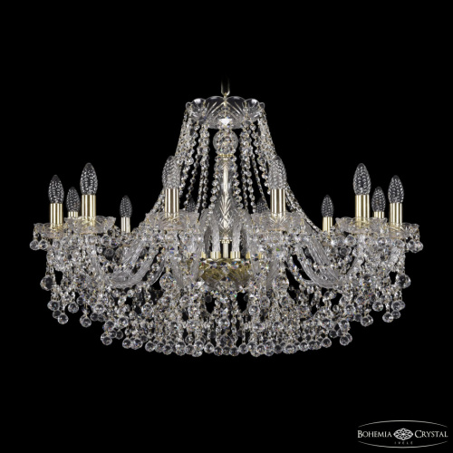 Люстра хрустальная 1409/12/300 G Люстра хрустальная 1409/12/300 G