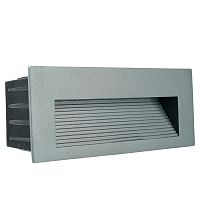 Светодиодный светильник Feron LN012-1 встраиваемый 5W 4000K, IP65, серый