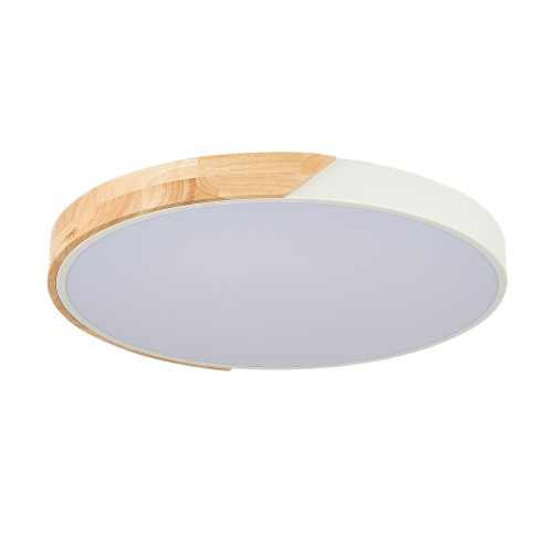 SLE200952-01 Светильник потолочный Белый, Светлое дерево/Белый LED 1*45W 3000K/4000K/6000K FESTA фото 10