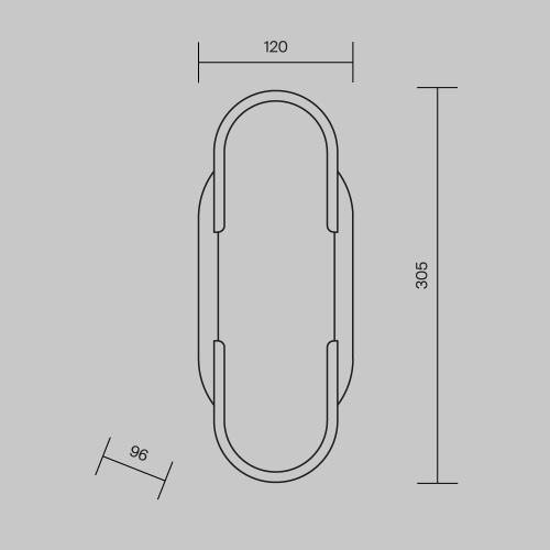 Настенный светильник (бра) Maytoni MOD099WL-01G3 фото 4