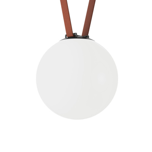 DK5554-BK Cветильник для трека-ремня Belty, серия Orb, со светодиодом, D230*H236мм, 48V DC, 15W, RA90, 120°, 4000K, IP20, черный, акрил фото 2