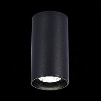 ST157.442.15 Светильник потолочный Черный LED 1*15W 4000K 1 200Lm Ra>90 60° IP44 D75xH140 220-265V Накладные светильники
