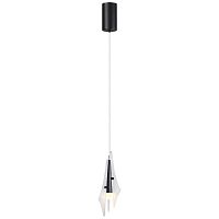 5442/6LA L-VISION ODL_EX26 059 черный/бел.матовый/металл/стекло/акрил Подвес LED 6W 3000K 633Лм AFALINA