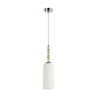 8271/1A NEOCLASSI LN26 153 хром/голубой/желтый/белый, металл/стекло Подвес Е14 1*40W 220V TRACY