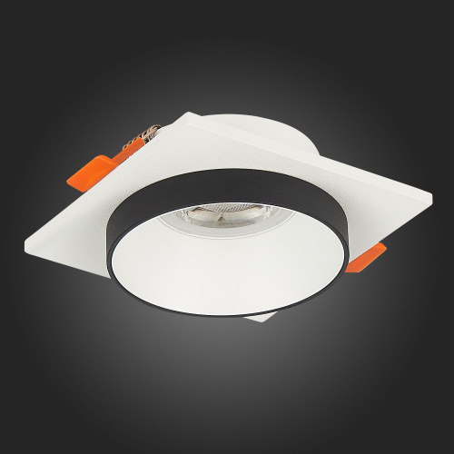 ST206.518.01 Св-к встр. Белый GU10 1*50W  L92xW92xH38 220V Без ламп Встраиваемые светильники фото 6