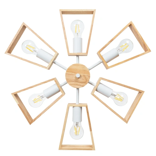 Потолочная люстра Arte Lamp BRUSSELS A8030PL-6WH фото 6 Потолочная люстра Arte Lamp BRUSSELS A8030PL-6WH фото 6