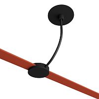 ST411.408.01 Подвод питания на тросе со встраиваемым ооснованием ST-Luce Черный BAND