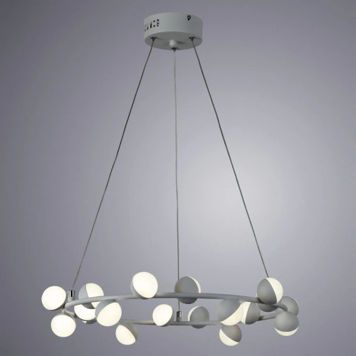 Подвесная люстра Arte Lamp DEXTER A3619SP-18WH фото 2 Подвесная люстра Arte Lamp DEXTER A3619SP-18WH фото 2