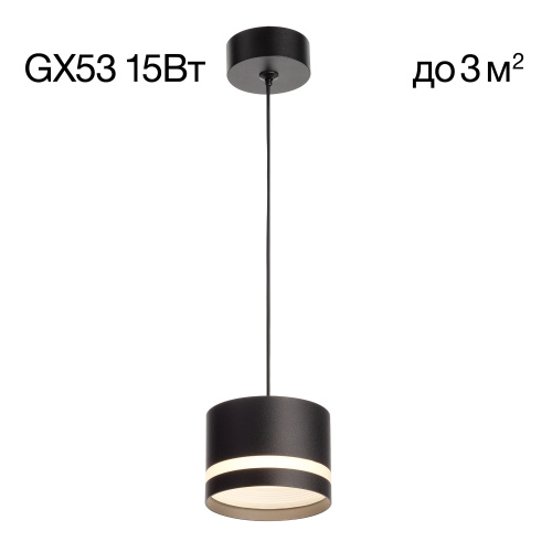 Citilux Hardy CL002P11 Подвесной светильник Чёрный Citilux Hardy CL002P11 Подвесной светильник Чёрный
