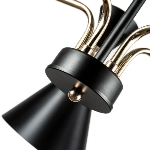 Потолочная люстра Arte Lamp WELLINGTON A2711PL-5BK фото 3 Потолочная люстра Arte Lamp WELLINGTON A2711PL-5BK фото 3