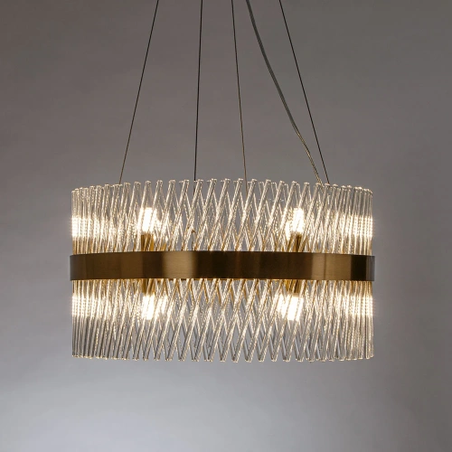 Подвесная люстра Arte Lamp ACAPULCO A1073LM-12PB фото 2 Подвесная люстра Arte Lamp ACAPULCO A1073LM-12PB фото 2