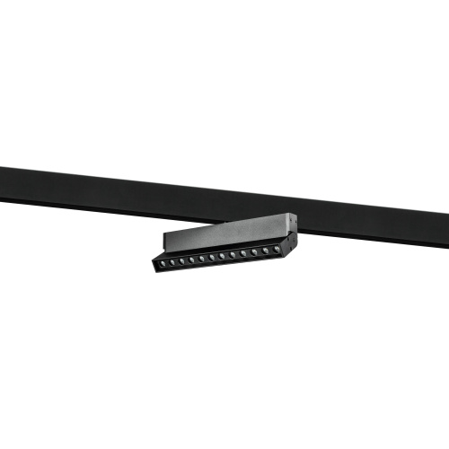 259037 Светильник 48V поворотный д/трека UNO LED 12W 800LM 24G ЧЕРНЫЙ МАТОВЫЙ 3000K фото 2