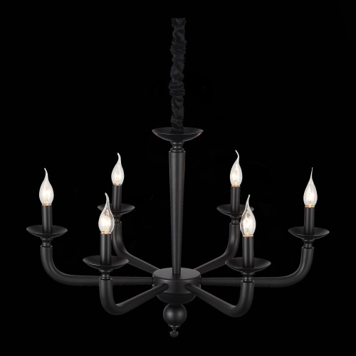 SL1114.403.06 Люстра подвесная ST-Luce Черный E14 6*40W FORTEZA фото 2 SL1114.403.06 Люстра подвесная ST-Luce Черный E14 6*40W FORTEZA фото 2