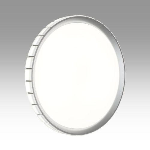 7696/ELN PALE SN 90 Светильник пластик/серебристый LED 76Вт 3000/4000/6000К D495 IP43 CCT KUPI SILVER фото 4