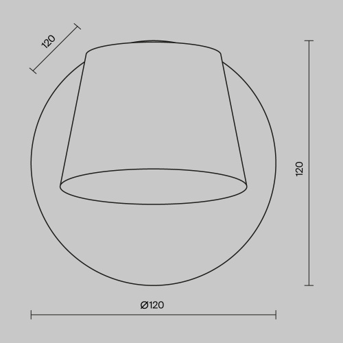 Настенный светильник (бра) Maytoni MOD421WL-L6BBS3K фото 4