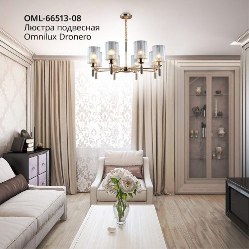 Люстра подвесная OML-66513-08 фото 9 Люстра подвесная OML-66513-08 фото 9