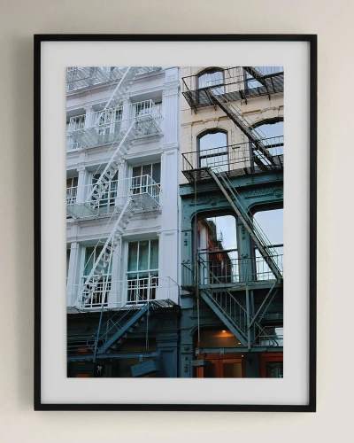 Интерьерный постер "Fire Escapes" фото 2 Интерьерный постер "Fire Escapes" фото 2