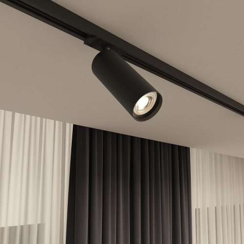 DK6202-BK Трековый светильник IP 20, 15 Вт, GU10, черный, алюминий фото 9