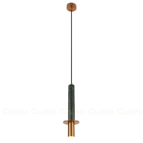 Подвесной светильник Cloyd CLARNET-A P1 / выс. 36 см - зелен.мрамор (арт.10932) фото 2 Подвесной светильник Cloyd CLARNET-A P1 / выс. 36 см - зелен.мрамор (арт.10932) фото 2
