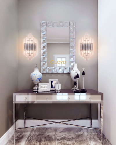 Бра Cloyd ORATORIA W2 / выс. 50 см - хром (арт.20145)