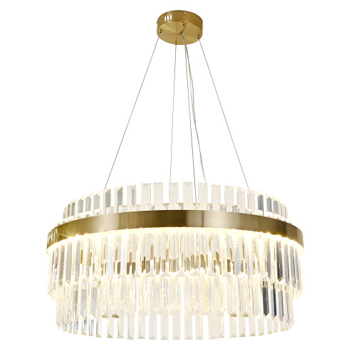 Citilux Sheldon CL339163 LED Люстра хрустальная с пультом Бронза фото 2 Citilux Sheldon CL339163 LED Люстра хрустальная с пультом Бронза фото 2