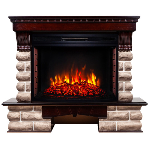 Электрокамин RealFlame Kansas 33/33W AO античный дуб с очагом Firespace 33 S IR Электрокамин RealFlame Kansas 33/33W AO античный дуб с очагом Firespace 33 S IR