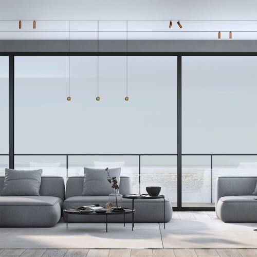 Трековый светильник 5W 4200K Event латунь Slim Magnetic 85040/01 фото 3