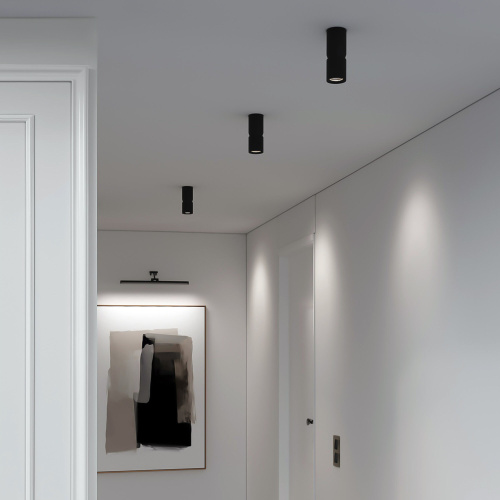 Светильник потолочный светодиодный 12W 4000К чёрный 25048/LED фото 2 Светильник потолочный светодиодный 12W 4000К чёрный 25048/LED фото 2