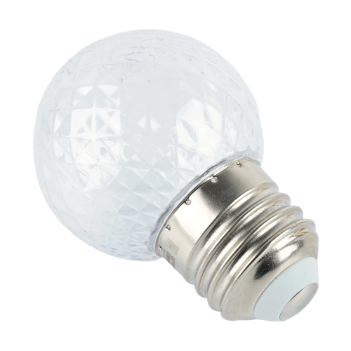 Лампа светодиодная Feron LB-385 Шарик 6400K прозрачный E27 1W 230V фото 6