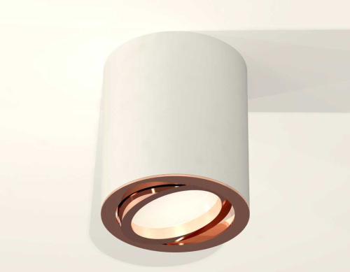 Комплект накладного светильника Ambrella light Techno Spot XS7421004 SWH/PPG белый песок/золото розовое полированное (C7421, N7005) фото 2