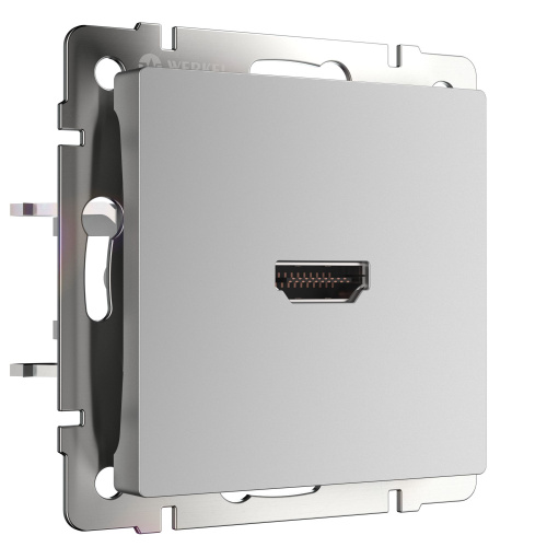 Розетка HDMI серебряный WL06-60-11 Розетка HDMI серебряный WL06-60-11