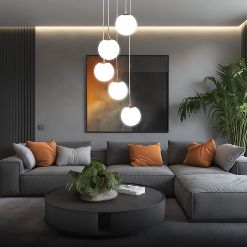 Citilux Томми CL102054 Подвесной светильник Матовый Хром фото 11 Citilux Томми CL102054 Подвесной светильник Матовый Хром фото 11