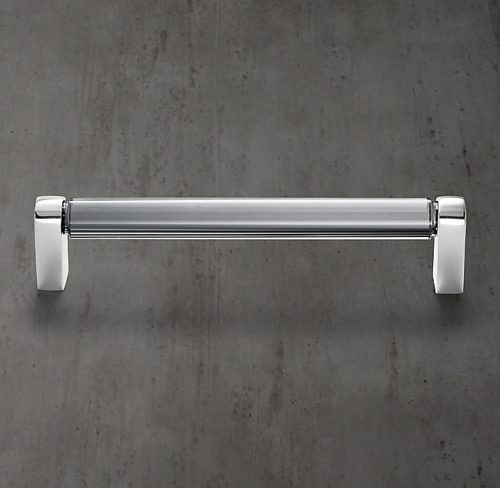 Ручка-скоба Lambeth Crystal L.20.3 Polished Chrome