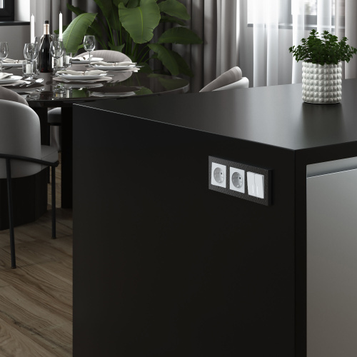 Выключатель двухклавишный с подсветкой (белый матовый) W1120161 фото 4 Выключатель двухклавишный с подсветкой (белый матовый) W1120161 фото 4