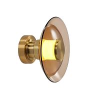 Настенный/Потолочный светильник 8665W/S gold/amber