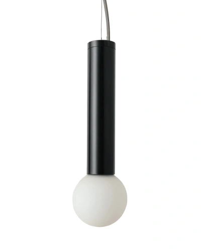 Черный подвесной светильник "Кло"