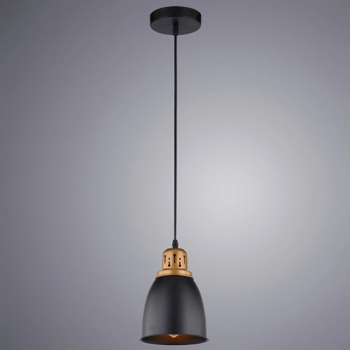 Подвесной светильник Arte Lamp EURICA A4248SP-1BK фото 2 Подвесной светильник Arte Lamp EURICA A4248SP-1BK фото 2
