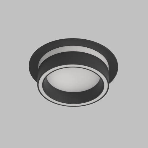 DK2100-BK Встраиваемый светильник NIKO, IP 20, до 15 Вт, GX53, LED, черный, акрил, алюминий фото 5 DK2100-BK Встраиваемый светильник NIKO, IP 20, до 15 Вт, GX53, LED, черный, акрил, алюминий фото 5