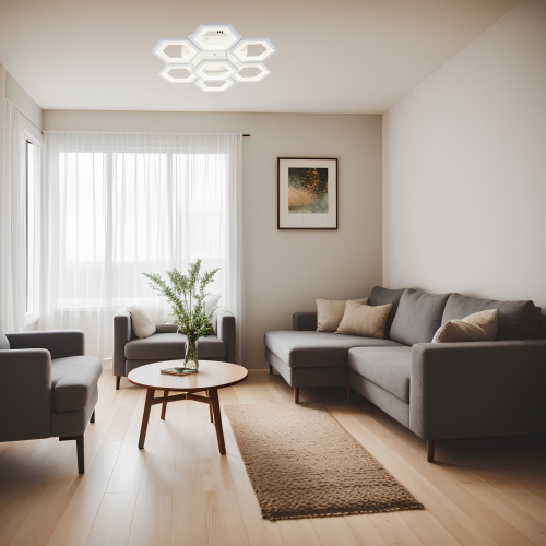 Потолочный светильник Escada 10204/7 LED*130W White фото 3 Потолочный светильник Escada 10204/7 LED*130W White фото 3