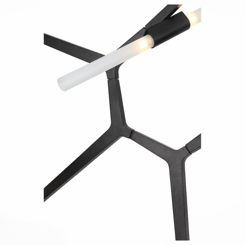 SL947.402.14 Люстра потолочная ST-Luce Черный/Белый G9 14*5W LACONICITA фото 2 SL947.402.14 Люстра потолочная ST-Luce Черный/Белый G9 14*5W LACONICITA фото 2