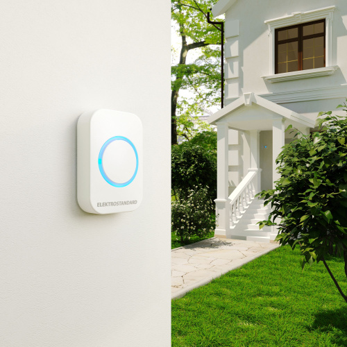 Звонок беспроводной WL 36M IP44 Белый DBQ25M фото 2