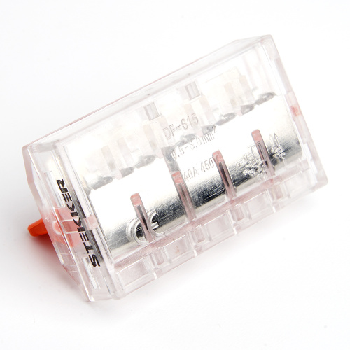 Универсальная компактная клемма 5-проводная STEKKER, LD221-615 фото 5