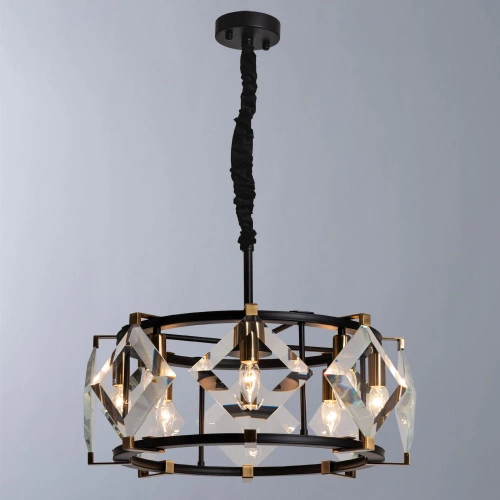 Подвесная люстра Divinare ELLIOT 7304/04 SP-8 фото 2 Подвесная люстра Divinare ELLIOT 7304/04 SP-8 фото 2