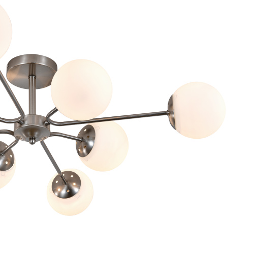 Светильник на штанге 150008/8R E27*60W Satin nickel фото 3 Светильник на штанге 150008/8R E27*60W Satin nickel фото 3