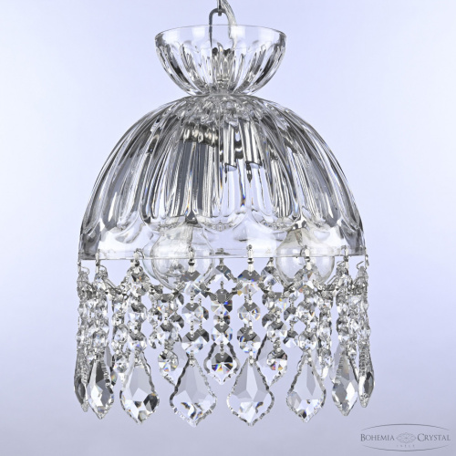 Подвесной светильник 5478/22 Ni Clear/M-1H Leafs Bohemia Ivele Crystal (Богемия Ивеле Кристалл) фото 4 Подвесной светильник 5478/22 Ni Clear/M-1H Leafs Bohemia Ivele Crystal (Богемия Ивеле Кристалл) фото 4