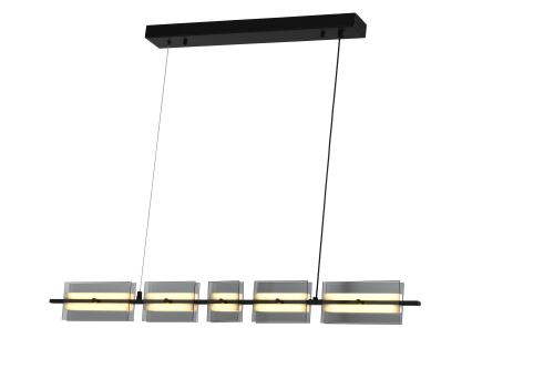 Люстра подвесная линейная черная LED 18Вт 103см Zortes LOFT ZRS.1802.100 фото 5 Люстра подвесная линейная черная LED 18Вт 103см Zortes LOFT ZRS.1802.100 фото 5