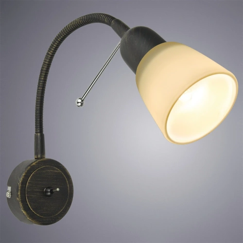 Бра Arte Lamp LETTURA A7009AP-1BR фото 2 Бра Arte Lamp LETTURA A7009AP-1BR фото 2