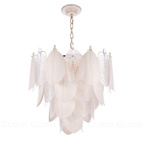 Люстра Cloyd TRAPESUND C19 / Ø62 см - бел.керамика - золото (арт.10662) фото 5