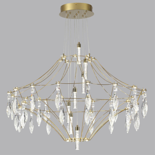 7000/51CL CLASSIC ODL_EX25 069 Потолочный светильник металл/хрусталь/нерж сталь IP20 LED 51W 4000K 220-240V FLAMENCO фото 5